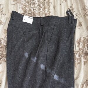 Express Black and Gray Slim Dress Pants